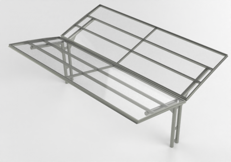 Accessori 3D - Parcheggio coperto per biciclette - Cyklos -...
