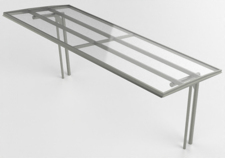 Accessori 3D - Parcheggio coperto per biciclette - Cyklos -...