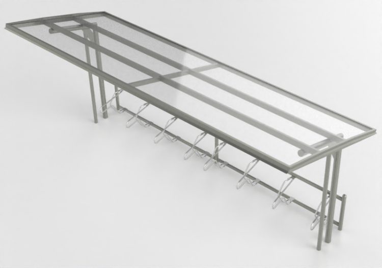 3D Accessories - Covered parking for bicycles - Cyklos -...