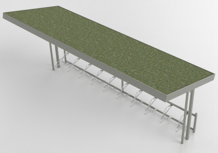 配饰 - Covered parking for bicycles - Cyklos - Kappa - 312678...