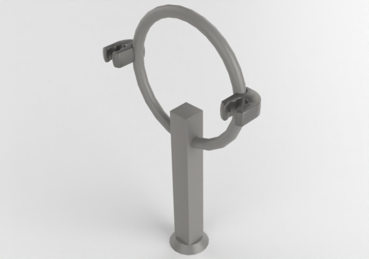Accessoires 3D - Range-vélo - Cyklos - Omega - 300378 -...
