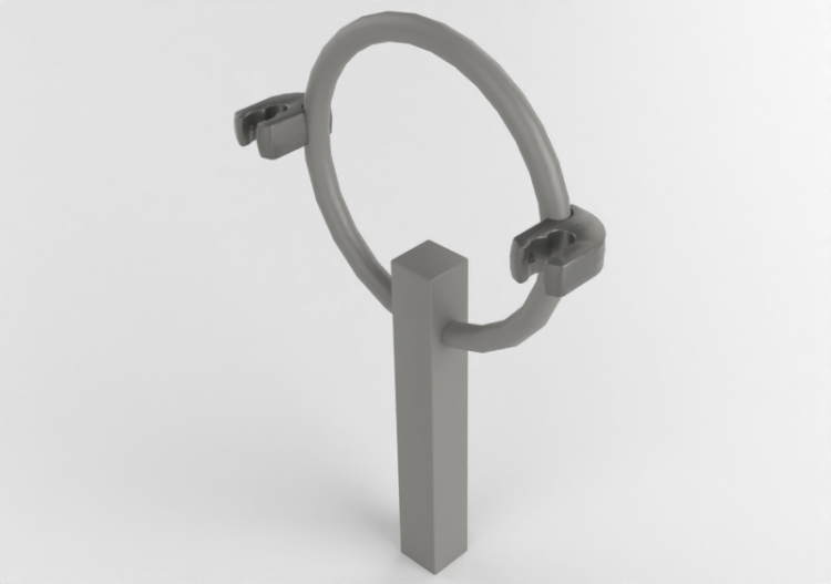 Accessori 3D - Porta bicicletta - Cyklos - Omega - 311815 -...