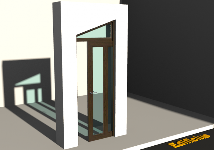 3D Tür/Fenster - Klassisch T[T] 1VST[2VG]+1OBL - ACCA...