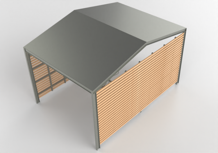 配饰 - Covered parking for bicycles - Cyklos - Yard - ACCA...