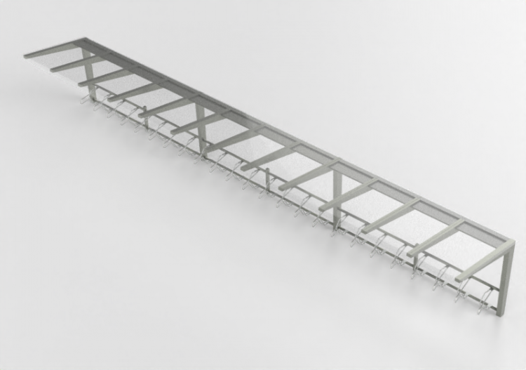 配饰 - Covered parking for bicycles - Cyklos - Light - ACCA...