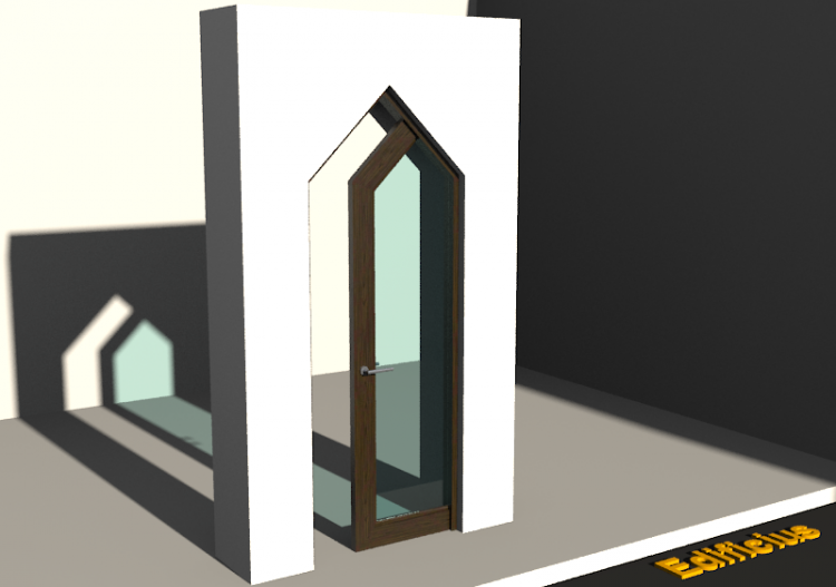 Menuiseries 3D - Classique P[DT] 1BVS[1V] - ACCA software