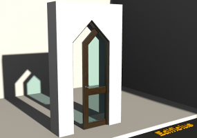 Menuiseries 3D - Classique P[DT] 1BVS[2VO]