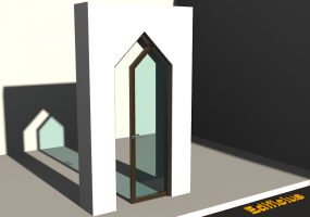 3D Tür/Fenster - Klassisch T[DT] 1VST[AG]
