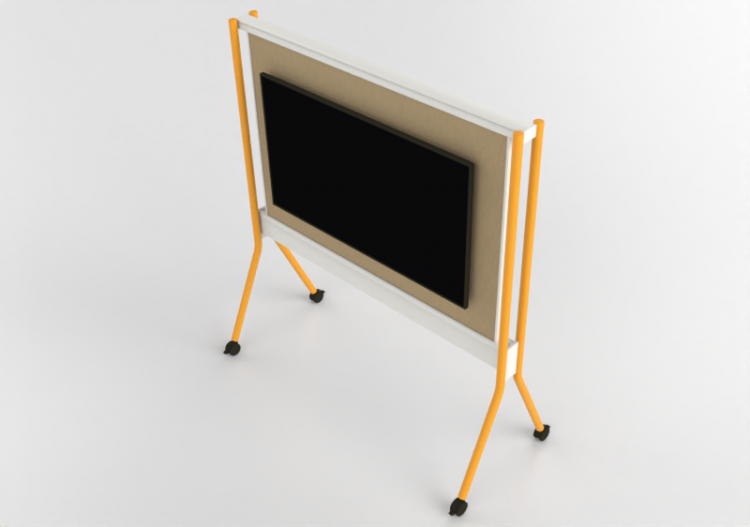 Acessórios 3D - Quadro de aviso e monitor - Senator - Colab...