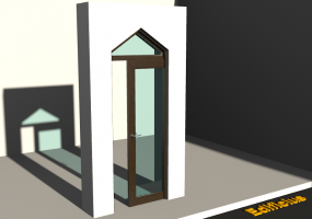 3D Tür/Fenster - Klassisch T[DT] 1VST[1G]+1OBL
