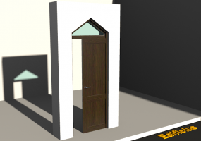 Menuiseries 3D - Classique P[DT] 1BVS[2PO]+1SPRLC