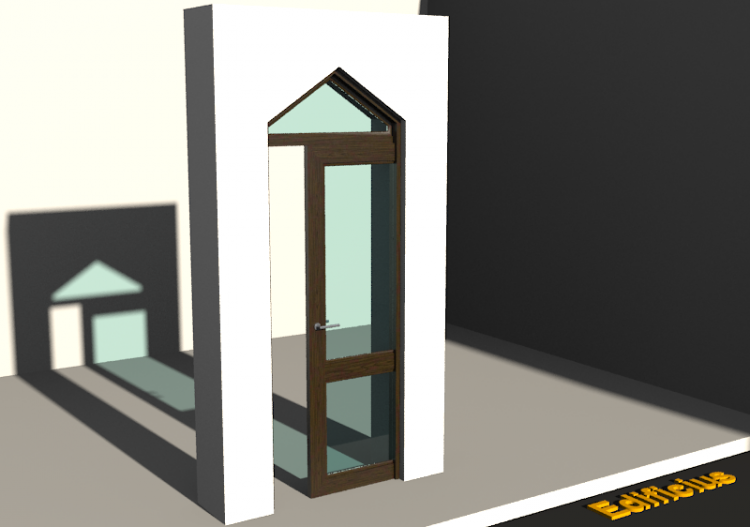 Menuiseries 3D - Classique P[DT] 1BVS[2VO]+1SPRLC - ACCA...