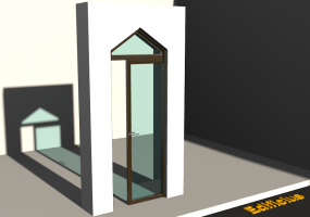 3D Tür/Fenster - Klassisch T[DT] 1VST[AG]+1OBL