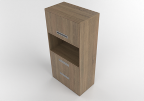Muebles 3D - Armario para documentos - Senator - Universal - MSF16-8-2DWCF