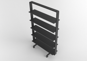 Muebles 3D - Estantería - Senator - Adapt Wall - AW2012SH5