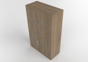3D Möbel - Aktenschrank - Senator - Universal - MSF16-10-DR2F