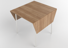 Mesas 3D - Mesa de madeira - Ikea - PS 2012
