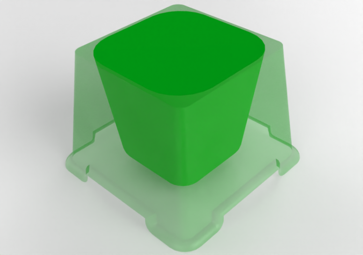 Mesas 3D - Mesa de centro de plástico - Ikea - PS 2012 -...