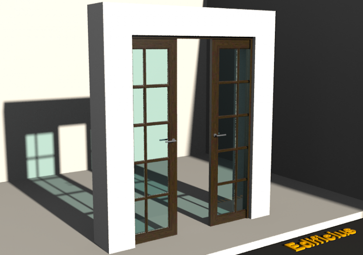Esquadria 3D - Clássica P[R] 2FCS_SIM[10V] - ACCA software
