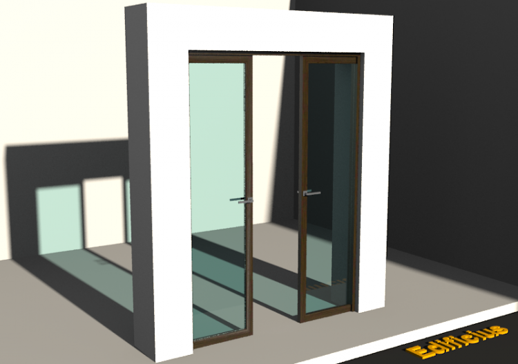 Esquadria 3D - Clássica P[R] 2FCS_SIM[TV] - ACCA software