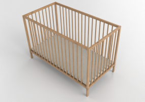 3D Betten und Nachttische - Kinderbett aus Holz - Ikea - Sniglar