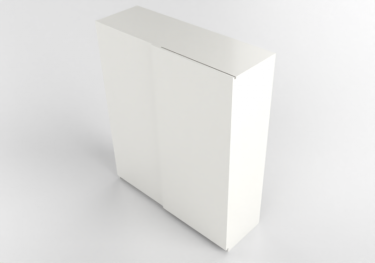 3D Schränke und Kommoden - Schrank aus Holz, lackiert -...