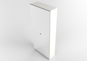 Armários 3D - Armário de madeira envernizada - Ikea - Pax - Vikedal