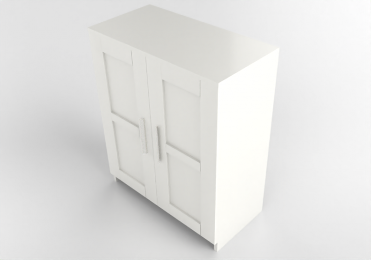 3D Furniture - Lacquered wood furniture - IKEA - Brimnes -...