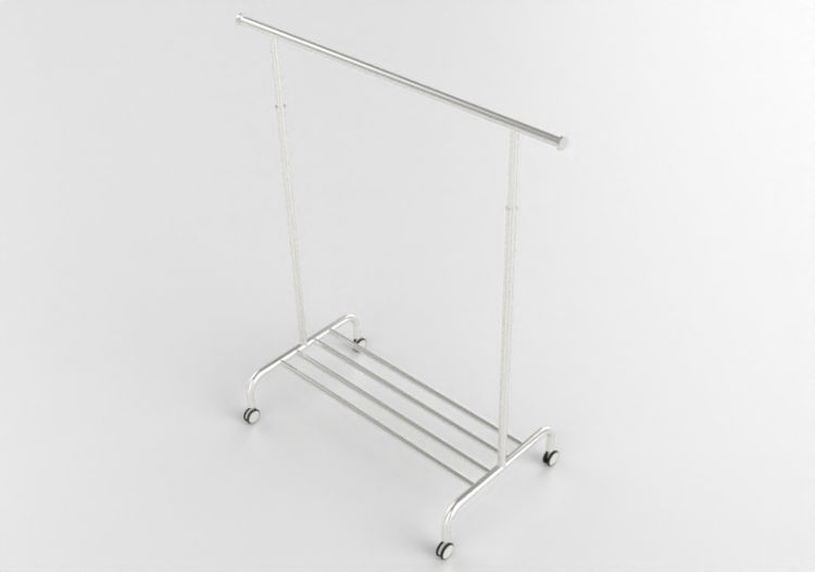 Accessoires 3D - Porte-manteaux en métal - Ikea - Rigga -...