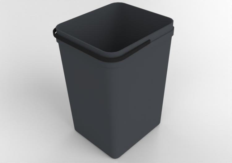 Accessori 3D - Cestino portarifiuti in plastica - Ikea -...