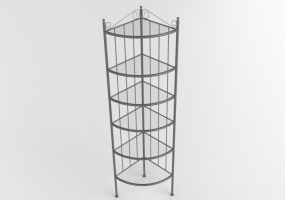 Muebles 3D - Estantería metálica - Ikea - Rӧnnskӓr