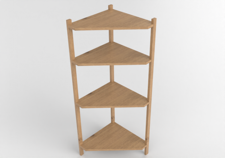 Mobili 3D - Scaffale in legno - Ikea - Rågrund - ACCA...
