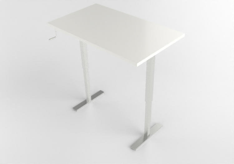 3D Schreibtische - Schreibtisch aus lackiertem Holz - Ikea...