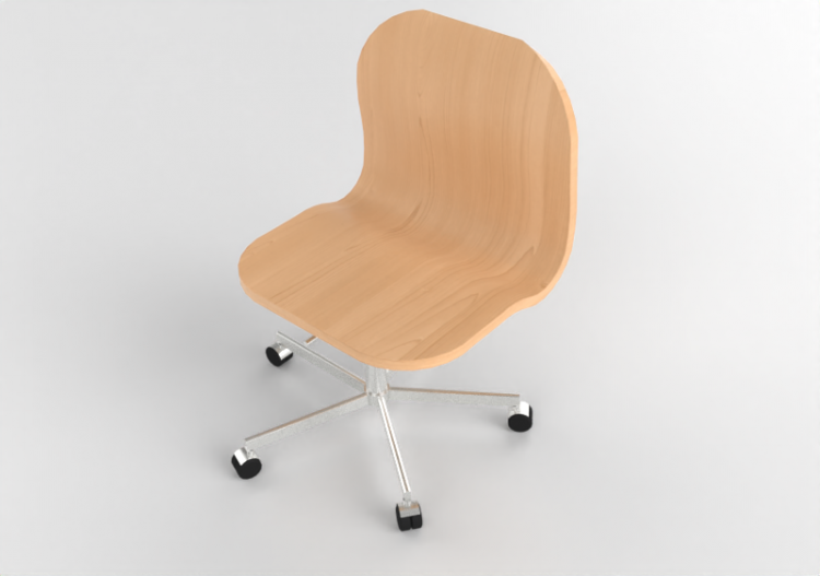 3D Stühle - Stuhl aus Holz - Ikea - Vågsberg - Sporren -...