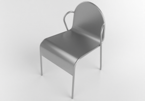 3D Chairs - Metal chair - IKEA - Tunholmen
