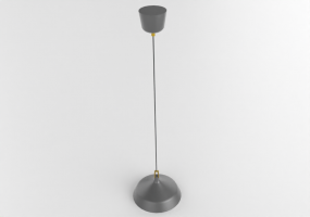 3D Schwebende Lampe - Hängelampe - Ikea - Ranarp