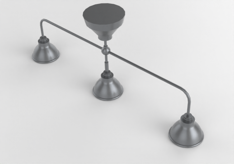 3D Ceiling Lamp - Ceiling lamp - IKEA - Vitella - ACCA...