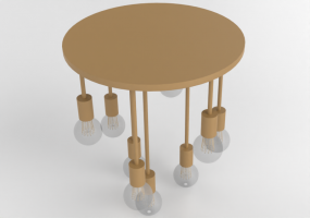 3D Deckenlampe - Lampada da soffitto