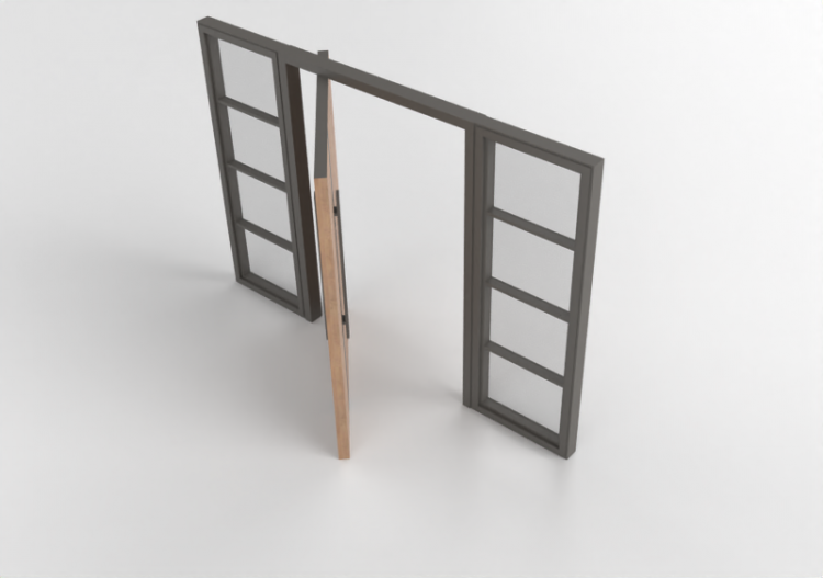 Porte pivot - ACCA software