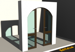 Carpinterías 3D - Clásica P[AR] 2HCR[2VH]