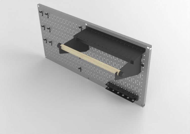 3D Baumaschinen - Panneau outillage garage - ACCA software