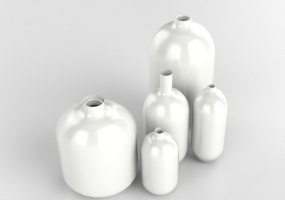 Vasos e Cerâmicas 3D - Vases blomus
