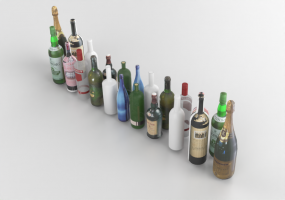 配饰 - Bouteilles d'alcools 2