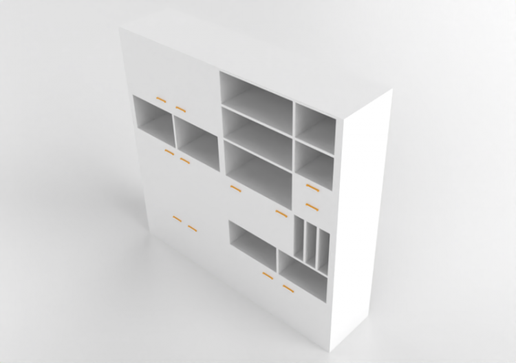 3D Bookshelves and Containers - Bibliothèque - ACCA...