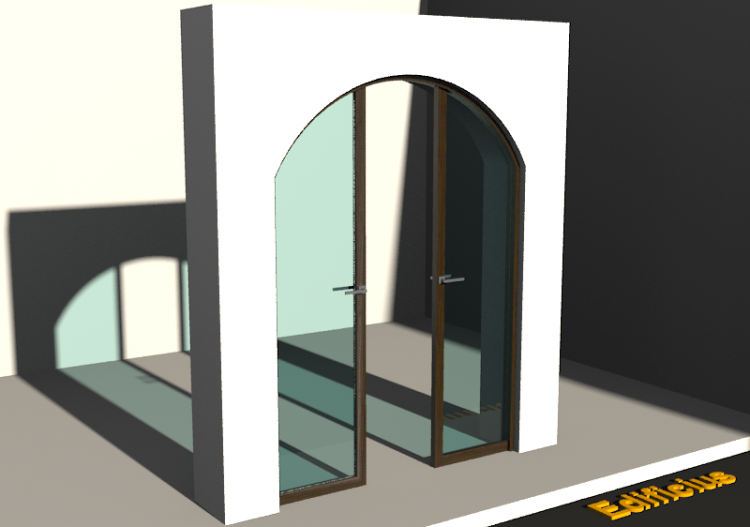 3D Tür/Fenster - Klassisch T[RB] 2VST[AG] - ACCA software