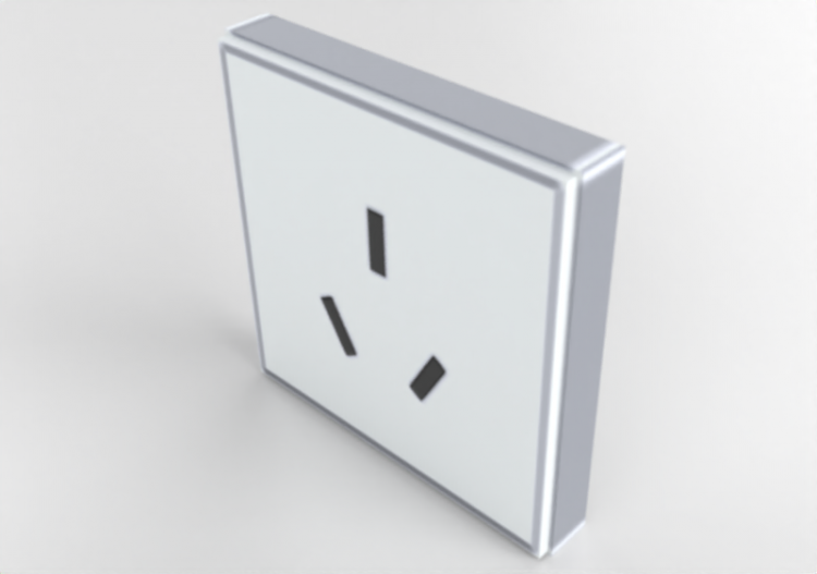 Australian socket 2P+E 15 A - 2 M - ACCA software