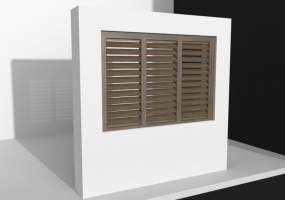 3D Tür/Fenster - Persiana FN[R] 3AB