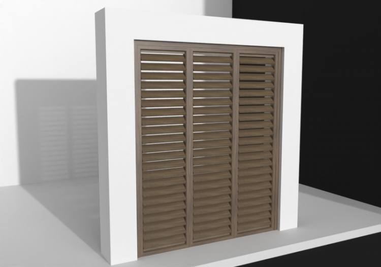 3D Tür/Fenster - Persiana FN[R] 3AB - ACCA software