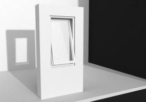 3D Tür/Fenster - FT[R] 1AB[1V] PVC