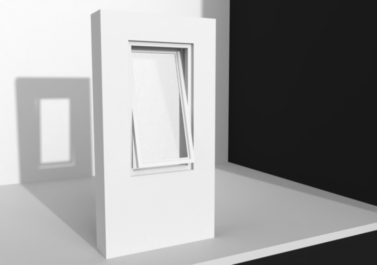 Infissi 3D - FT[R] 1AB[1V] PVC - ACCA software
